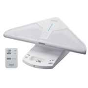 [AS-IP300-W] iPod�h�b�N��3D�T�E���h�@�\���������̌^�X�s�[�J�[�V�X�e�� (�z���C�g/�����R���t)