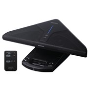 [AS-IP300-W] iPod�h�b�N��3D�T�E���h�@�\���������̌^�X�s�[�J�[�V�X�e�� (�u���b�N/�����R���t)