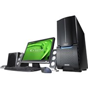 [MASTERPIECE V730SV2/S2-WS] Core 2 Quad Q6600��2����GeForce 9600 GT�𓋍ڂ��������\�^���[�^PC