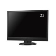 [LCD22WMGX(BK)] �R���g���X�g��1000:1/�������x5ms/HDMI�[�q�Ȃǂ������22�^�t���f�B�X�v���C�i�u���b�N�j�B���i�̓I�[�v��