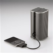 [ASP-CR550PSV] ���E�X�s�[�J�[�����̕����ł���PC�X�s�[�J�[�iiPod Dock�R�l�N�^����/�V���o�[�j�B���i��5,040�~�i�ō��j