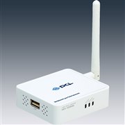 [Mini-102MG] IEEE802.11b/g����LAN��L��LAN/�o�����ʐM�ɑΉ������v�����g�T�[�o�[�B�{�̉��i��11,800�~�i�ō��j 