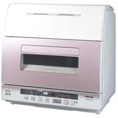 [DWS-600C] 84通りにレイアウト可能な卓上型食器洗い乾燥機（6人用/パールピンク）。市場想定価格は80,000円前後