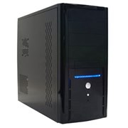 [KL3370-BK] 450W�É��d���𓋍ڂ����~�h���^���[�^PC�P�[�X�i�u���b�N�j