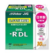 [VD-R85CW10] 8�{���L�^�ɑΉ������f�[�^�pDVD-R DL���f�B�A10���p�b�N�i�X�����P�[�X�j�B���i�̓I�[�v��