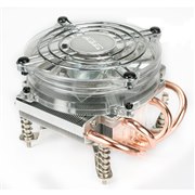 [V72] 4�{�̓����q�[�g�p�C�v��92mm�É��t�@���������CPU�N�[���[ (LGA775�p) 