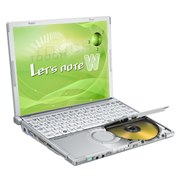 [Let'snote W7 CF-W7DWJQJR] Core 2 Duo U7600/2GB �f���A���`���l���������[/DVD�X�[�p�[�}���`�h���C�u�������12.1�^�t�����ڃm�[�gPC�B���i�̓I�[�v��