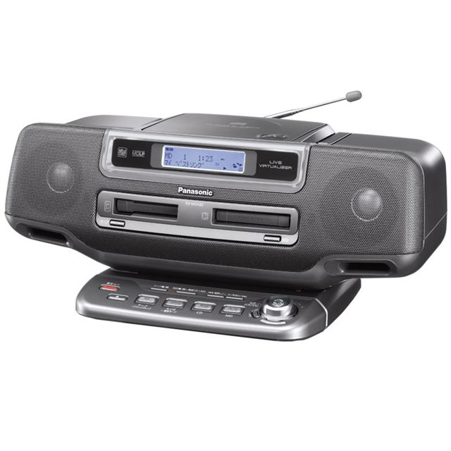 パナソニック RX-MDX81 ラジカセ CD,MD,カセット,ラジオ 動作可 松下