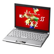 [dynabook SS RX2 RX2/T9GG] Core 2 Duo SU9300/128GB tbVhCu/CDMA 1X WINʐMW[12.1^tڃoCm[gPCBi̓I[v