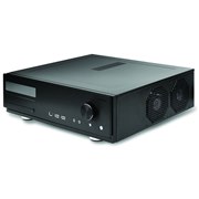 [FUSION REMOTE BLACK] �u���\���f�B�X�v���C��ԊO�������R�����V�[�o�[�𓋍ڂ���Micro-ATX/Mini-ITX�Ή��̃��r���OPC�P�[�X�i�u���b�N�j�B�s��z�艿�i��22,800�~�O��