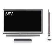 [LC-65XS1] �R���g���X�g100��:1��Ŕ���2.28cm�����������t���n�C�r�W�����t��TV�i65V�j�B���i�̓I�[�v��