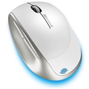 [Microsoft Explorer Mini Mouse �p�[���z���C�g] BlueTrack�e�N�m���W�𓋍ڂ������o�C�����C�����X�}�E�X�i�p�[���z���C�g�j�B�{�̉��i��6,600�~