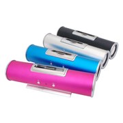[LaLa Speaker for iPod BI-SPLALA] iPod�𒼐ڐڑ��ł���|�[�^�u���X�s�[�J�[�i�u���b�N�j�B���i�̓I�[�v�� 