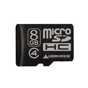 [GH-SDMRHC8G4] SD�X�s�[�h�N���X�uClass4�v�ɑΉ�����microSDHC�������[�J�[�h�i8GB�j�B���̉��i��5,780�~�i�ō��j