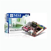 [Wind Board 330] �C���e���̃f���A���R�A�ŏȓd��CPU�uAtom 330�v�𓋍ڂ���Mini-ITX�}�U�[�{�[�h