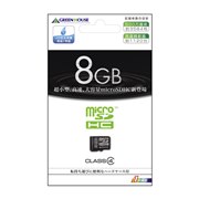 [GH-SDMRHC8G4C] SD�X�s�[�h�N���X�uClass4�v�ɑΉ�����microSDHC�������[�J�[�h�i8GB�j�B���̉��i��5,580�~�i�ō��j
