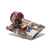 [P45-8D Memory Lover CPU�t�@���o���h�����f��] Intel P45 Express�`�b�v�Z�b�g�������LGA775�pATX�}�U�[�{�[�h�iCPU�t�@�������j