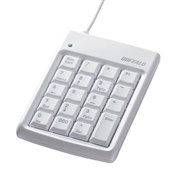 [BSTK01WH] �L�[�s�b�`16mm�̃R���p�N�g�ȃe���L�[�{�[�h�i�z���C�g�j�B�{�̉��i��1,320�~