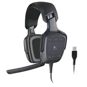 [Logicool G35 Surround Sound Headset] 7.1ch�T���E���h��m�C�Y�L�����Z�����O�}�C�N�𓋍ڂ����w�b�h�Z�b�g�B���̉��i��12,800�~�i�ō��j
