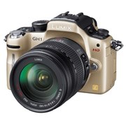 [LUMIX DMC-GH1K] �t��HD����B�e�ɑΉ������}�C�N���t�H�[�T�[�Y�K�i�̃f�W�^�����J�����i�R���t�H�[�g�S�[���h�j�B���i�̓I�[�v��