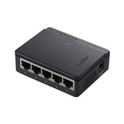 [LAN-SW05/PAB] �d�͏����}����@�\�𓋍ڂ���100BASE-TX��10BASE-T�Ή���5�|�[�g�X�C�b�`���O�n�u�B�{�̉��i��2,200�~