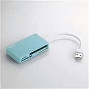 [MR-J001BU] 45�{2���f�B�A�Ή��P�[�u����̌^�J�[�h���[�_�[�i�u���[�j�B���i��2,100�~�i�ō��j