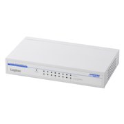 [LAN-GSW08P/M] ���^���P�[�X���̗p�����M�K�r�b�g�C�[�T�l�b�g�Ή��X�C�b�`���O�n�u�i8�|�[�g�j�B�{�̉��i��7,000�~
