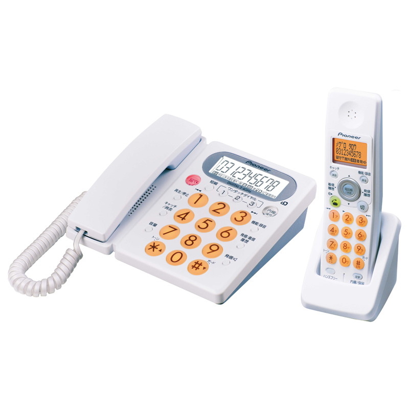 パイオニア、コードレス電話機「VD1200」シリーズ - 価格.com