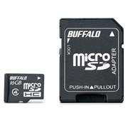 [RMSD-BS16GSA] SD�X�s�[�h�N���X�uClass4�v�ɑΉ�����microSDHC�������[�J�[�h�i16GB/�ϊ��A�_�v�^�[�j�B�{�̉��i��10,700�~