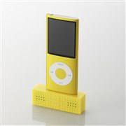 [SOUNDBLOCK ASP-P300YL�iiPod nano�������j] iPod��Dock�R�l�N�^�[�Ɛڑ����邾���ŗ��p�ł���u���b�N�X�^�C���̃X�e���I�~�j�X�s�[�J�[�i�C�G���[�j�B���i��2,835�~�i�ō��j