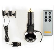 [Super Digital FM Transmitter BI-SUFM5V/BK] ���C�����X�����R����t������iPod�p�f�W�^��FM�g�����X�~�b�^�[�i�u���b�N�j�B���i�̓I�[�v��