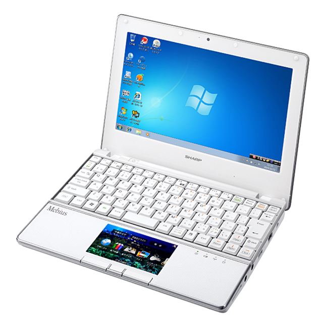 シャープ、Windows 7 Starteｒ搭載ネットブック - 価格.com