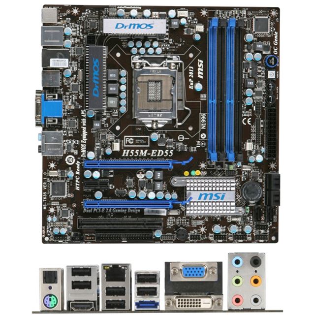 Msi h55 g43 совместимость