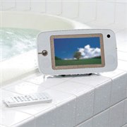 ツインバードVD-J713　防水ワンセグ7型ワイドTV♡お風呂でテレビとDVD Amazon | TWINBIRD ワンセグ付防水DVDプレーヤー セラミック