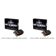 �uZOTAC GTX560 Ti 1GB DDR5 SHORT with BF3�v�ƁuZOTAC GTX560 1GB DDR5 SHORT with BF3�v