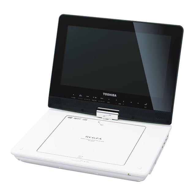 TOSHIBA REGZA レグザポータブルプレーヤー SD-P77SW 東芝、9V型