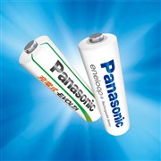 パナソニック eneloop lite 単3形 2本パック(お手軽モデル) BK