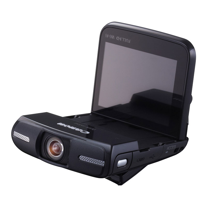 価格.com - キヤノン、自分撮りが可能な新コンセプトビデオカメラ「iVIS mini」