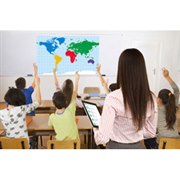 タブレットによるプロジェクター操作イメージ