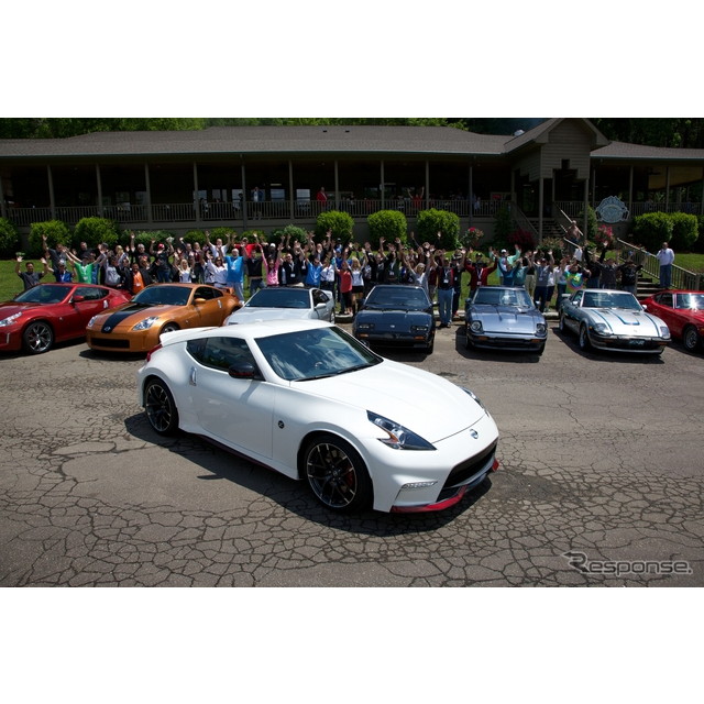 日産自動車の米国法人、北米日産が5月16日、ノースカロライナ州で開幕したフェアレディZのファンイベント、...