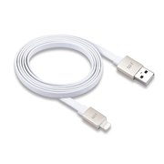 Just Mobile AluCable Flat Lightning�P�[�u�� (1.2m)