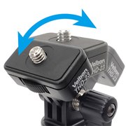 �X�g�b�p�[���ɂ߂�ƁA�J�������㉺�����ɌX���邱�Ƃ��ł��܂��B �����E�����ւ͉�]���܂���B