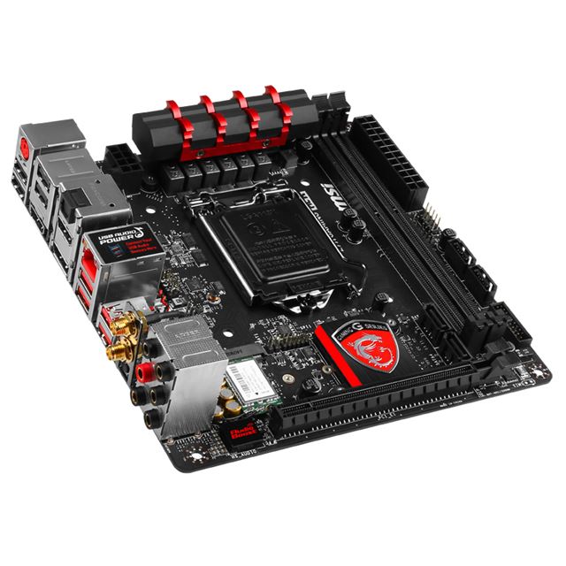 MSI、「M.2」スロット搭載のMiniITXゲーミングマザーボード