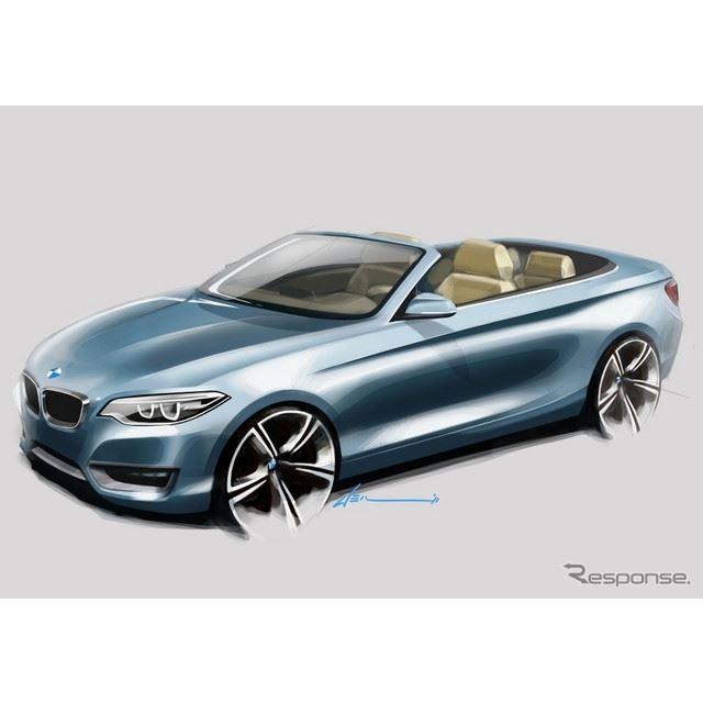 ビー・エム・ダブリューが4月11日より発売を開始する『2シリーズカブリオレ』のデザインは、『2シリーズク...