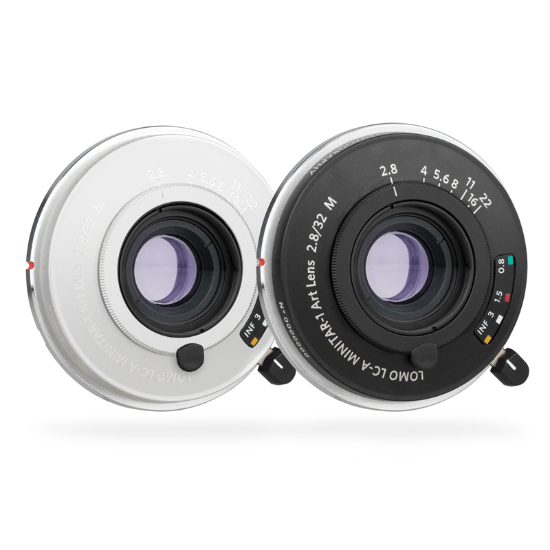 ロモ、Mマウント用アートレンズ「Lomo LC-A Minitar-1 Art Lens 2.8/32 