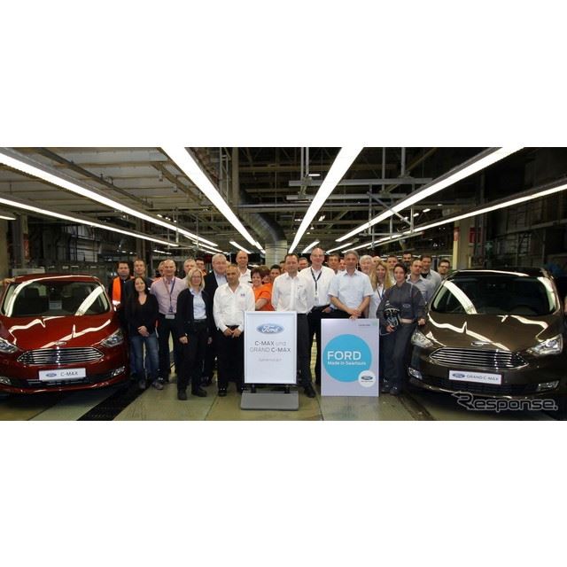 米国の自動車大手、フォードモーターは4月20日、ドイツ・ザールルイ工場において、改良新型フォード『C-MAX...
