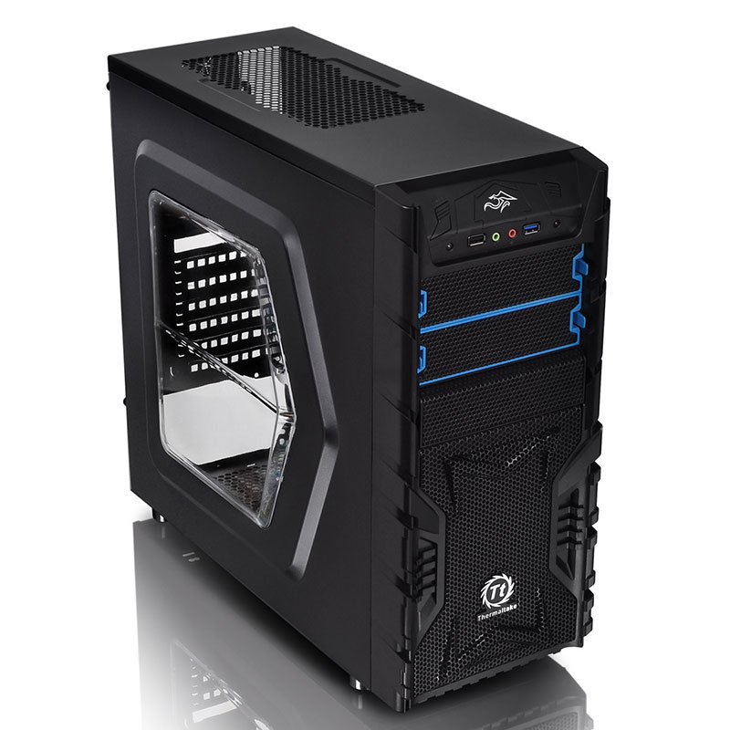 自作PC（ケースThermaltake Versa H17新品） - デスクトップ型PC