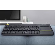 ロジクール ワイヤレス タッチキーボード K400 Plus K400pBK