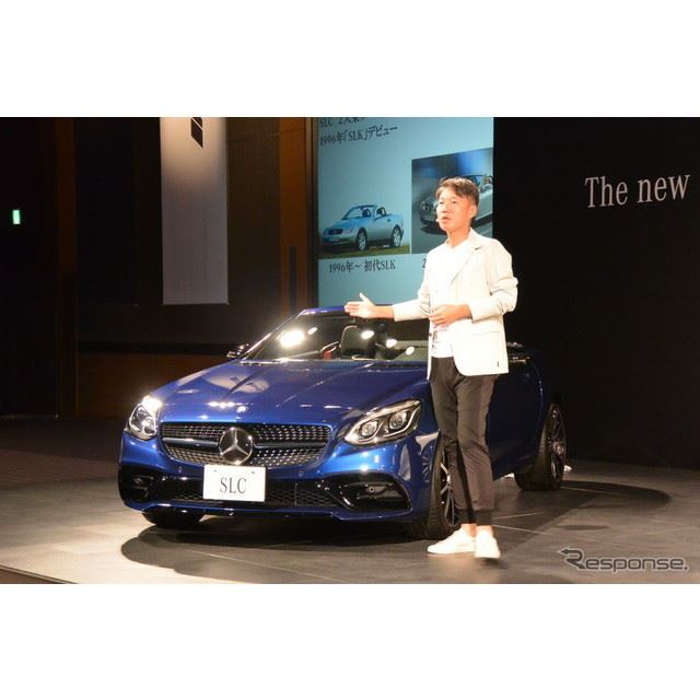 メルセデス・ベンツ日本は6月2日、2シーターオープンモデル『SLC』を発売した。『SLK』の後継モデルで今回...