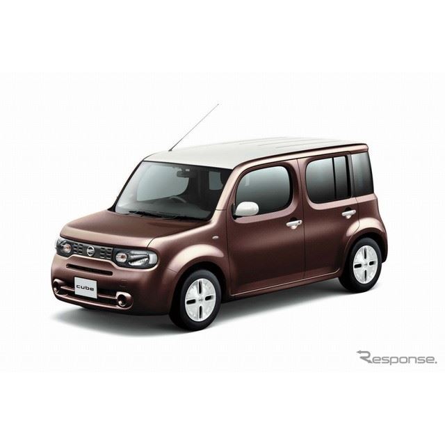 Amazon | 1/43 京商 日産 キューブ 2009 アッシュ ブルー